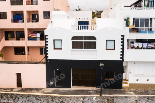 Preview: Top view of the town of Punta Brava near the town of Puerto de la Cruz on the island of Tenerife
