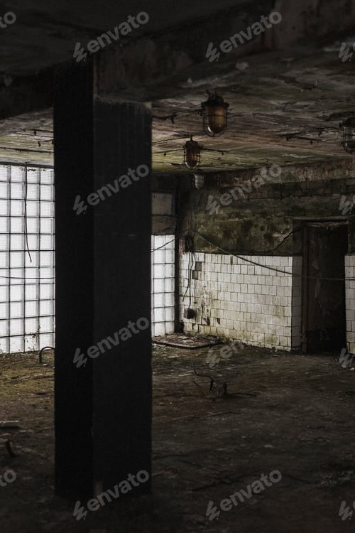 Preview: Grunge building interior