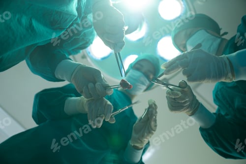 Preview: professional surgeon doctor person working in hospital, health care medicine concept