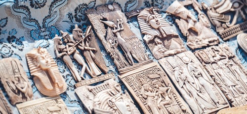 Preview: Ancient Egyptian artifact in a museum in Egypt