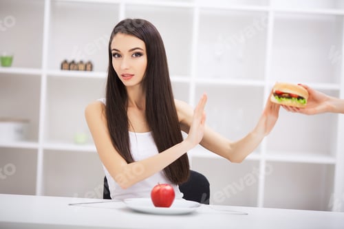 Preview: Choose between junk food versus healthy diet
