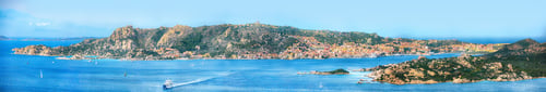 Preview: Astonishing view on Santo Stefano and La Maddalena islands from Palau.