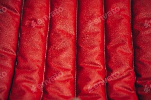 Preview: Closeup shot of a red seat