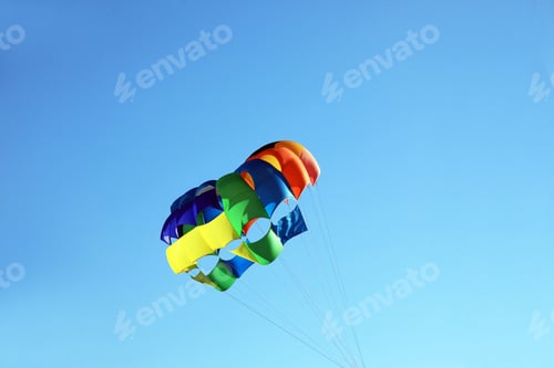 Preview: Big colorful parachute