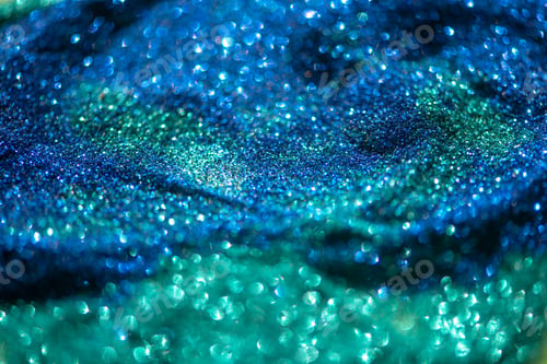 Preview: Shiny green glitter textured background