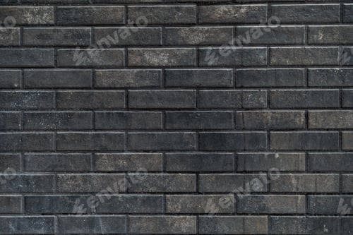 Preview: black texture with brick wall for background website or brickwork for design