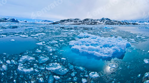 Preview: Blue Ice floes, Arctic