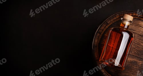 Preview: Bottle with rum