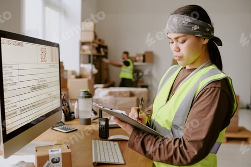 Preview: Working in Distribution Center Processing Orders