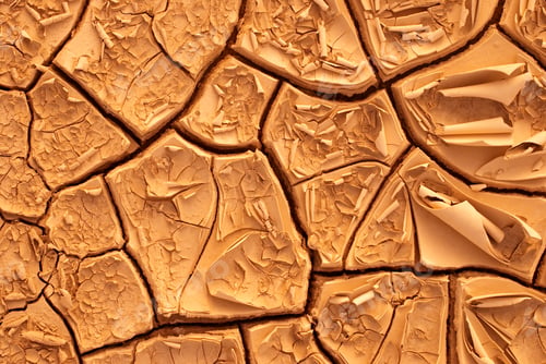 Preview: top view cracked dry ground abstract background