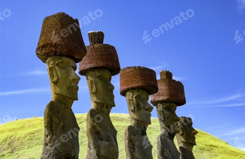 Preview: The Moai of Easter Island in the South Pacific