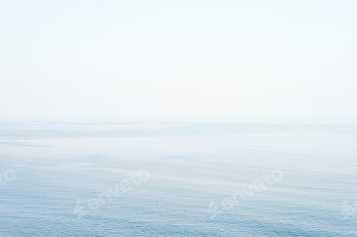 Preview: Minimalist seascape in neutral colors