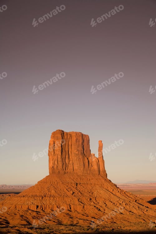 Preview: View over the West Mitten, Monument Valley Navajo Tribal Park, Arizona, USA