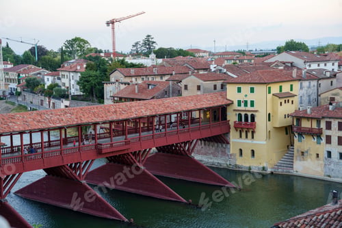 Preview: The wooden bridge at Bassano del Grappa