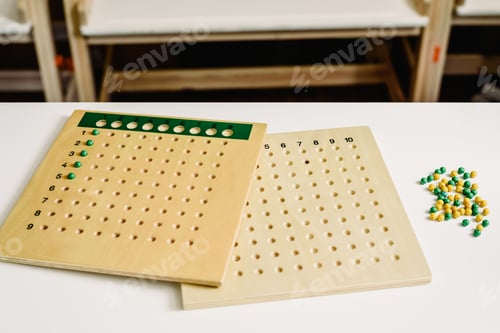 Preview: Wooden Math Learning Activity for Children's Education