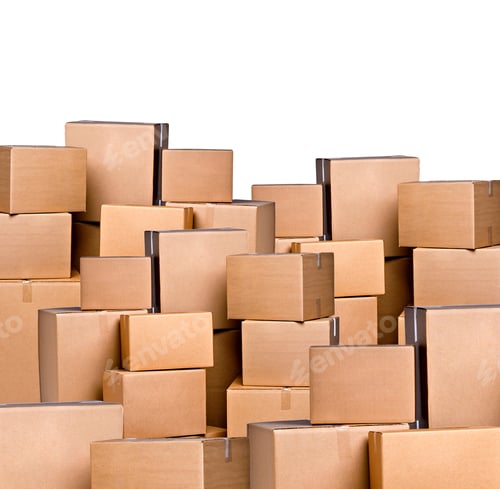 Preview: Cardboard boxes