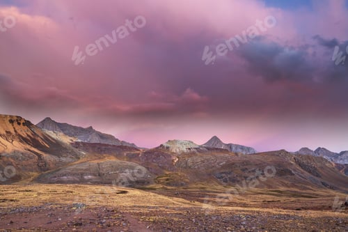 Preview: Sunset in Andes