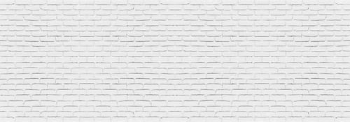 Preview: Abstract white brick wall texture for your design background or wallpaper. Panorama picture.
