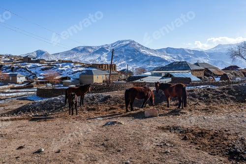 Preview: Highland ancient Gryz village in Azerbaijan