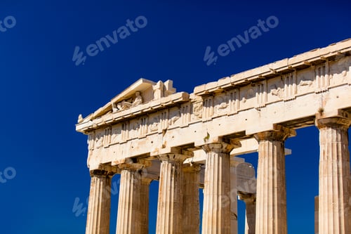 Preview: ancient columns in Greece