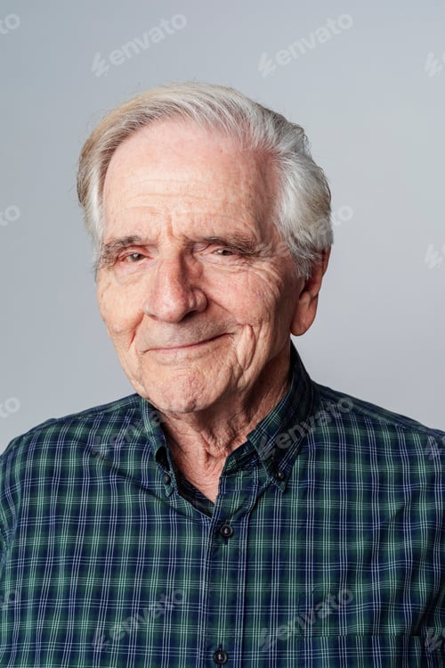Preview: Portrait of a happy senior man