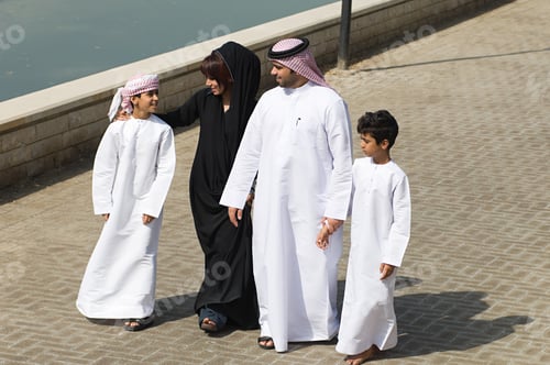 Preview: A family going for a walk