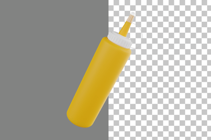Preview: Ketchup Bottle 3D Icon