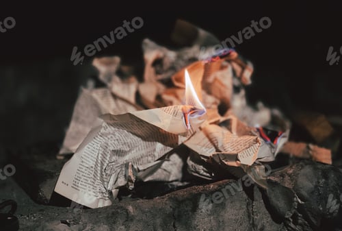 Preview: Words set on fire