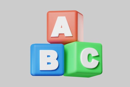 Preview: Abc learning blocks toy