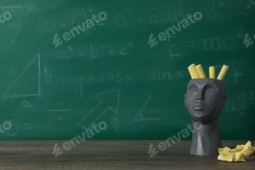 Preview: Concept of school and education with blackboard