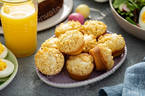 Preview: Cream cheese muffins for Easter