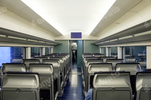 Preview: Interior seats cabin in subway