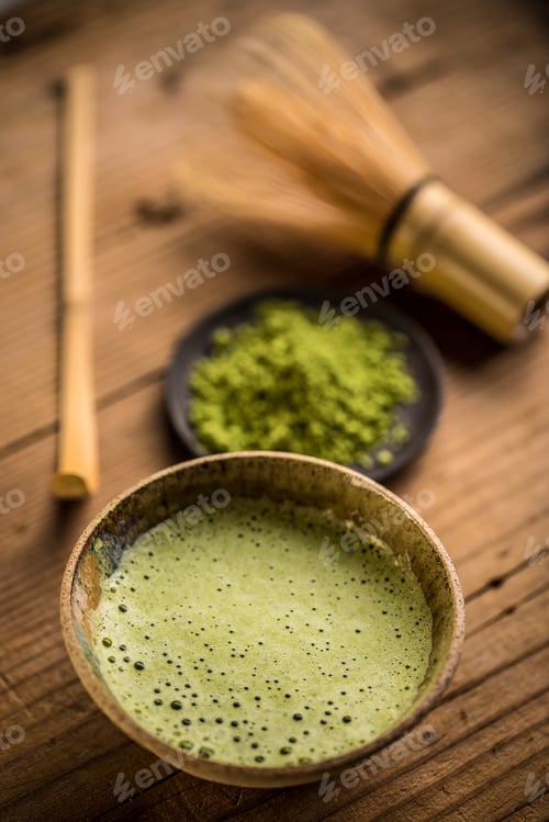 Preview: Organic green matcha tea