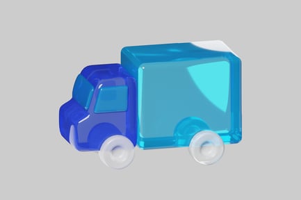 Preview: Delivery truck minimalist