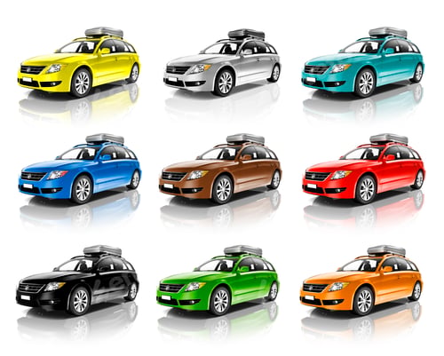Preview: Collection of Colorful 3D Family Cars