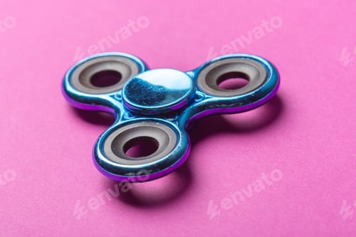 Preview: spinner stress relieving toy isolated