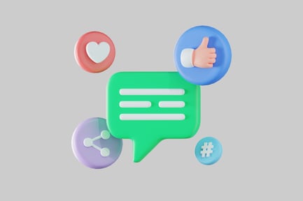 Preview: Modern communication icons