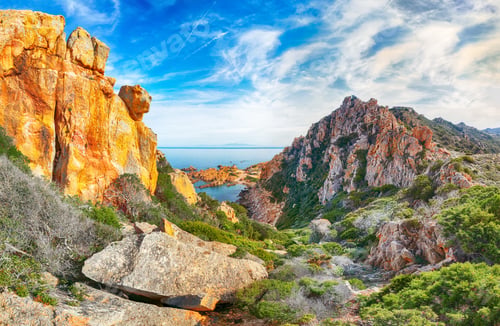 Preview: Fabulous view of popular travel destination Costa Paradiso.