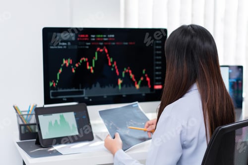 Preview: chart, stock market, graph, invest, diagram, trading