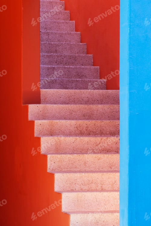 Preview: Colorful Stairwell
