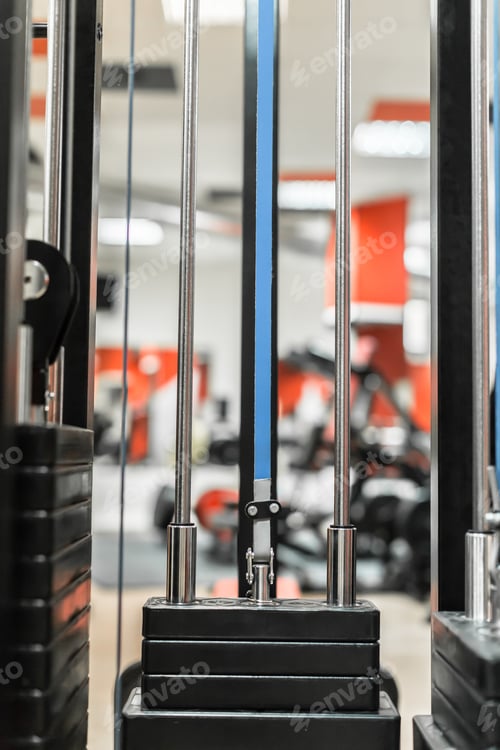 Preview: Gym interior with equipment