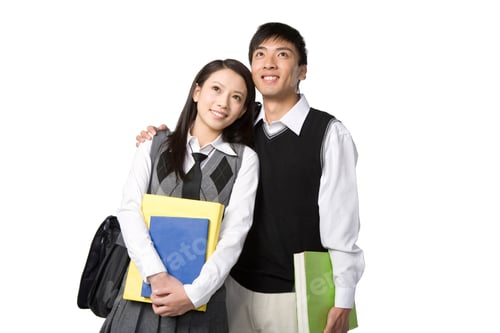 Preview: Students with bookbags