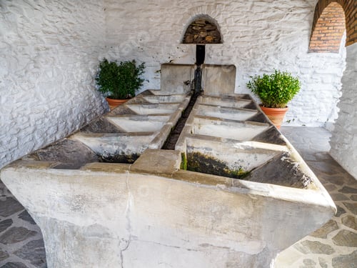 Preview: Old historic public laundry in Pampaneira village, Spain