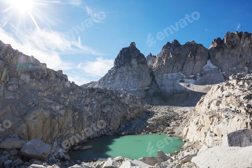Preview: Mountains lake