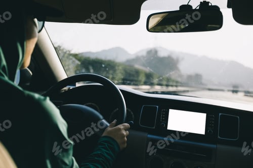 Preview: Driving car on highway in china