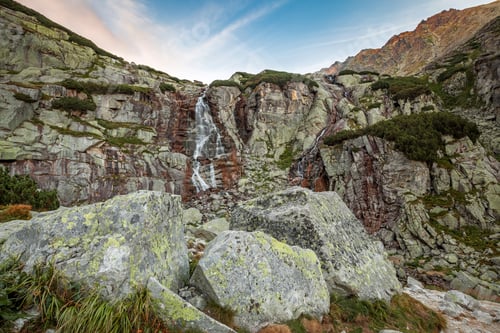Preview: Waterfall mountain landscape