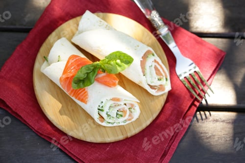 Preview: Tortilla with a Red Fish