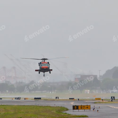 Preview: Helicopter Landing on a Runway
