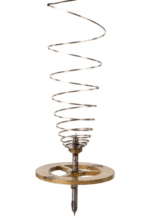 Preview: Pendulum of the old clock mechanism
