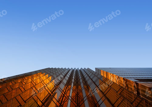 Preview: Hong Kong Downtown, China. Financial district in city in Asia. Skyscraper buildings